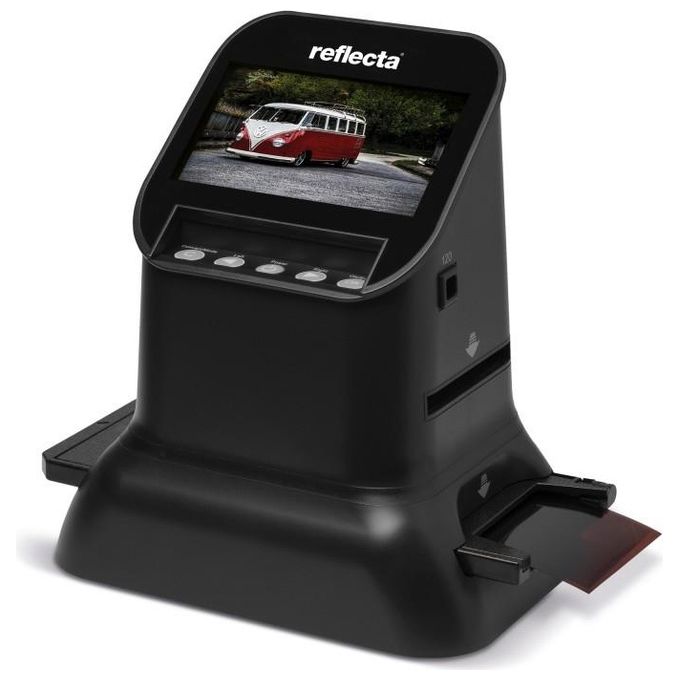 Reflecta X66-SCAN Scanner per Pellicole e Foto CMOS 14 MP display LCD IPS 4.3'' USB 2.0 HDMI SD colore Nero