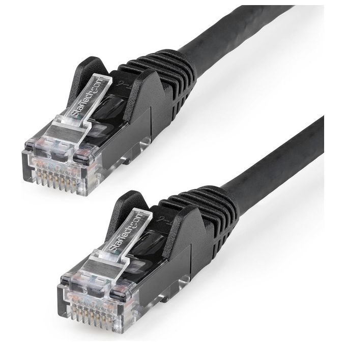 StarTech.com N6LPATCH15MBK Cavo di Rete Nero 15mt Cat6 U-UTP UTP