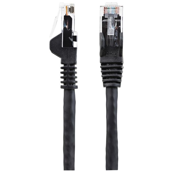 StarTech.com N6LPATCH15MBK Cavo di Rete Nero 15mt Cat6 U-UTP UTP