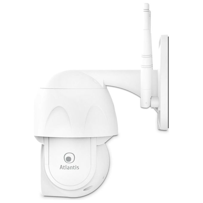 Atlantis Land A14-SC930-PT Telecamera IP Wi-Fi Motorizzata Esterno Full HD 1080p 2MP Pan Tilt Visione Notturna Audio 2 vie colore Bianco