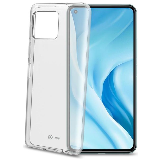 Celly GELSKIN956 Gelskin Cover TPU Xiaomi Mi 11 Lite 4G 5G Antiurto Antigraffi colore Trasparente