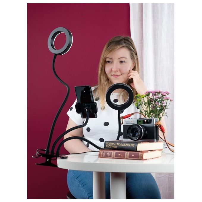 Dorr SLR-12 Bi-color LED Selfie Illuminazione Anulare