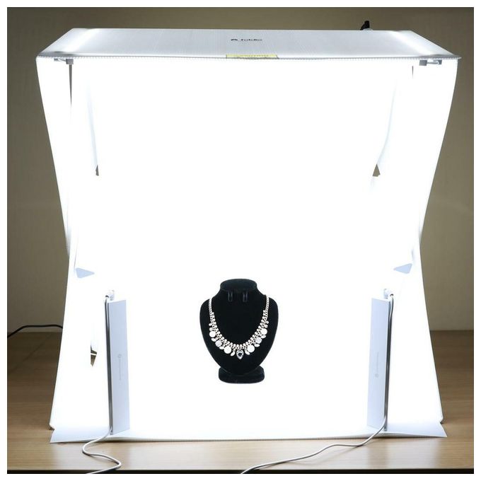 Orangemonkie M2100R Foldio Halo Bar Lampada LED Dimmerabile 5700 K colore Bianco