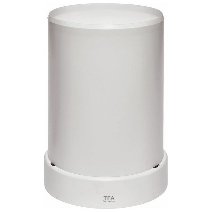 TFA Dostmann 31.4005.02 WeatherHub Stazione Meteo Wi-Fi con Gateway Sensore Temperatura Umidita' Pluviometro Anemometro colore Bianco