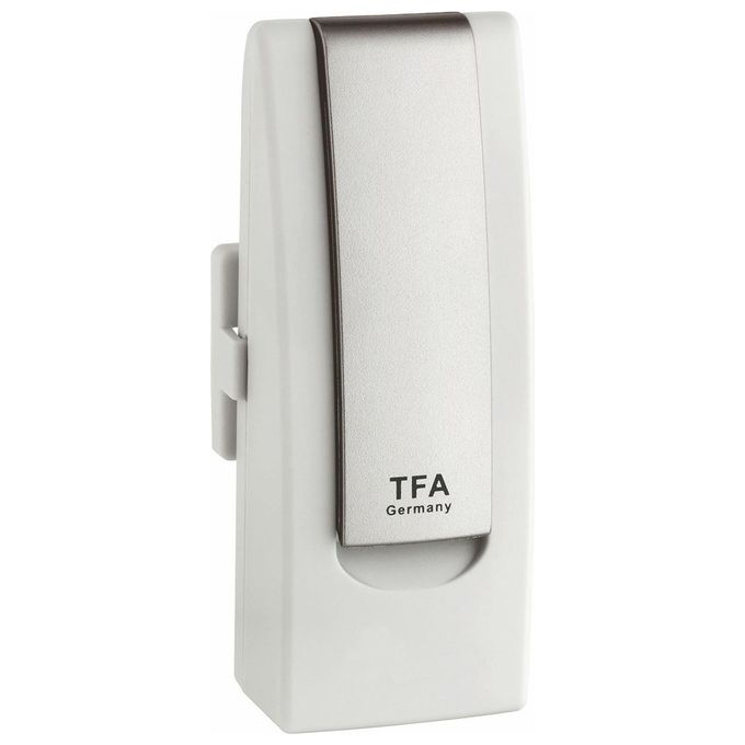 TFA Dostmann 31.4005.02 WeatherHub Stazione Meteo Wi-Fi con Gateway Sensore Temperatura Umidita' Pluviometro Anemometro colore Bianco