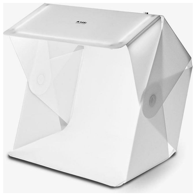 Orangemonkie FOLDIO3 Studio Fotografico Portatile Lightbox LED 5700K CRI 95 62.5x64x55 cm colore Bianco