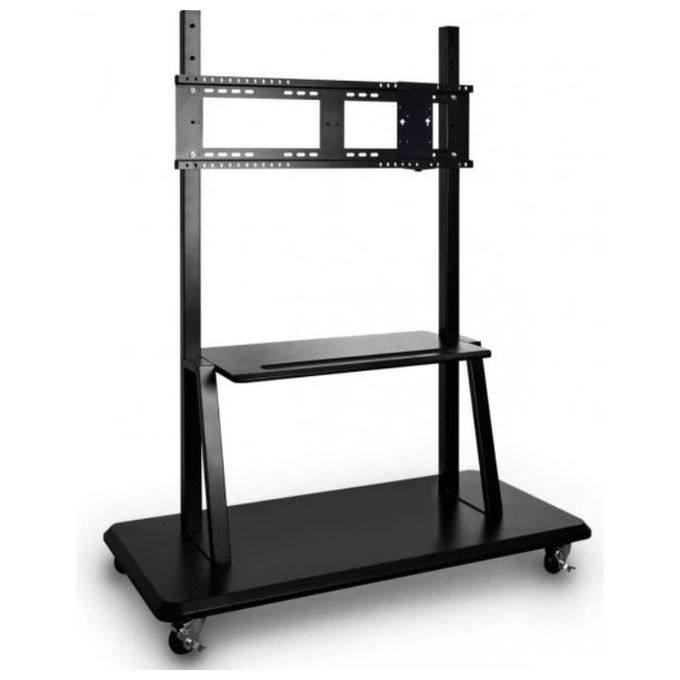 ViewSonic VB-STND-001-2C Supporto a Pavimento Portatile per Display Espositivi 55'' 98'' Regolabile in Altezza 150 Kg colore Nero