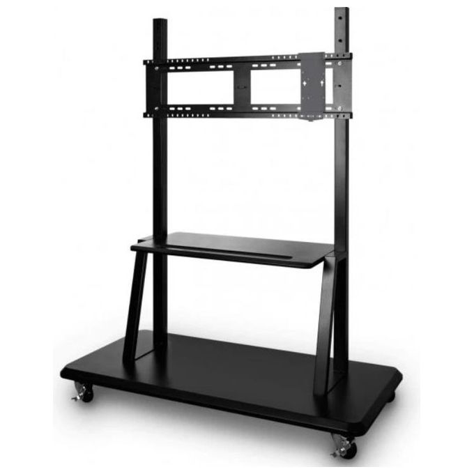 ViewSonic VB-STND-001-2C Supporto a Pavimento Portatile per Display Espositivi 55'' 98'' Regolabile in Altezza 150 Kg colore Nero