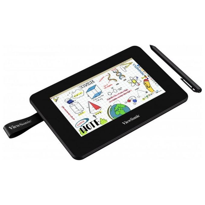 ViewSonic ID710-BWW ViewBoard Pen Display Tavoletta Grafica 7'' Scrittura Digitale 8192 livelli pressione colore Nero