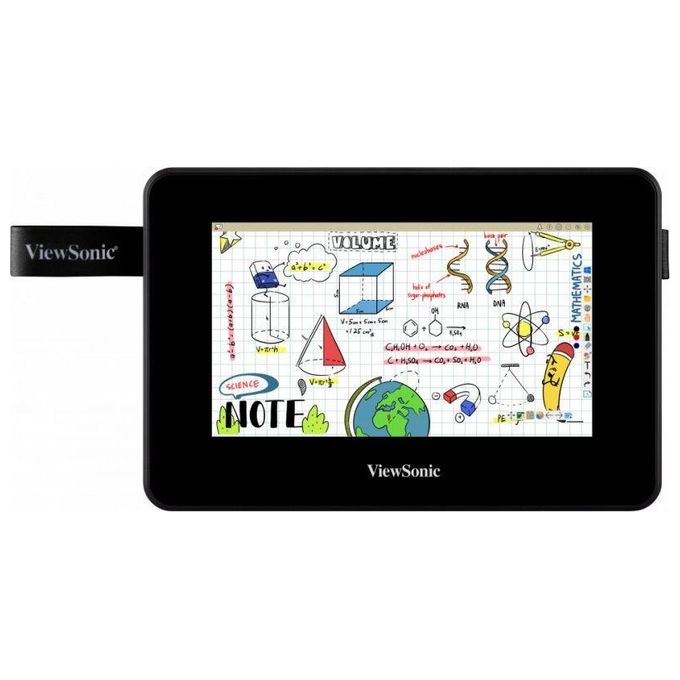 ViewSonic ID710-BWW ViewBoard Pen Display Tavoletta Grafica 7'' Scrittura Digitale 8192 livelli pressione colore Nero