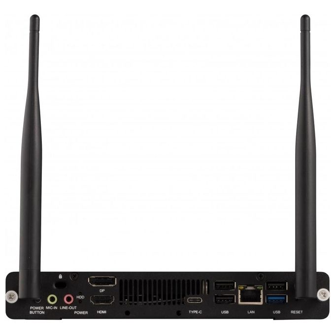 Viewsonic VPC27-W53-O1-1B VPC27-W53-O1-1B Computer Slot-in Intel Core i7 2 GHz 16 GB RAM 256 GB SSD Wi-Fi 6 Bluetooth 5.2 Windows 10 Pro colore Nero