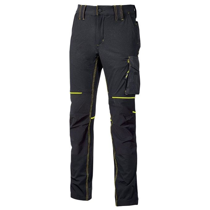 U-Power Pantalone Black Carbon Taglia Xl World