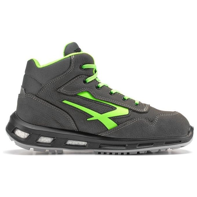 U-Power Scarpe antinfortunistiche HUMMER S3 CI Nero-Verde taglia 39