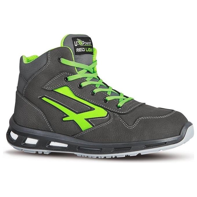 U-Power Scarpe antinfortunistiche HUMMER S3 CI Nero-Verde taglia 42