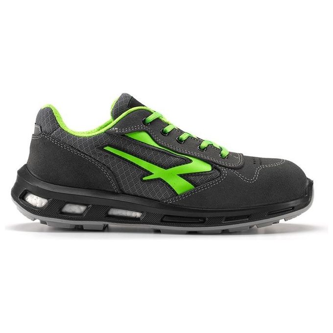 U-Power Scarpe antinfortunistiche POINT S1P Nero-Verde taglia 36