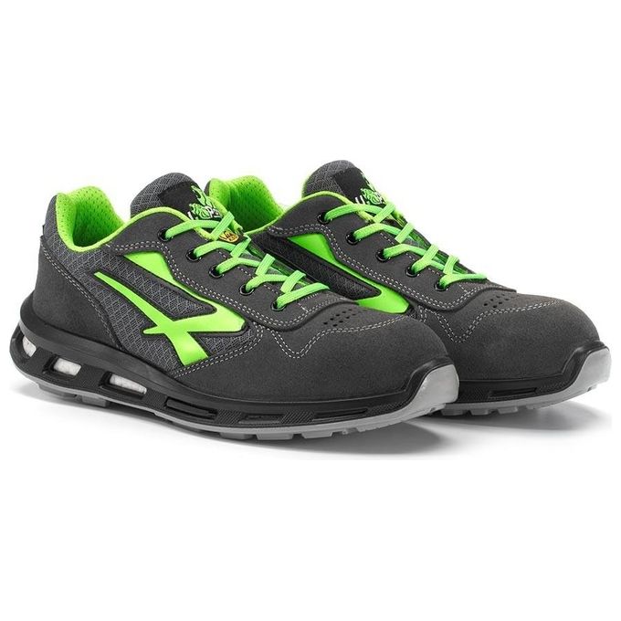 U-Power Scarpe Antinfortunistiche Point Nero-Verde Taglia 40