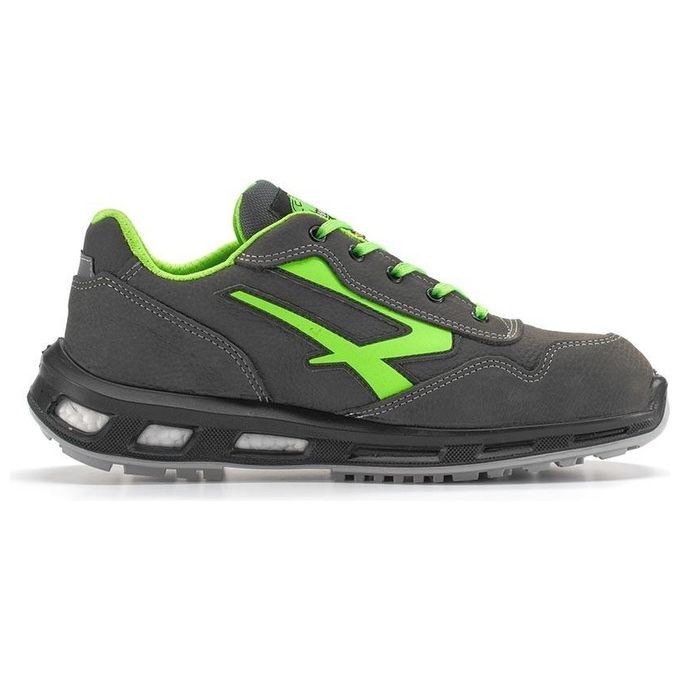 U-Power Scarpe Antinfortunistiche Yoda Ci Nero-Verde Taglia 43