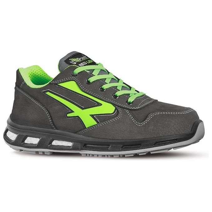 U-Power Scarpe Antinfortunistiche Yoda Ci Nero-Verde Taglia 46