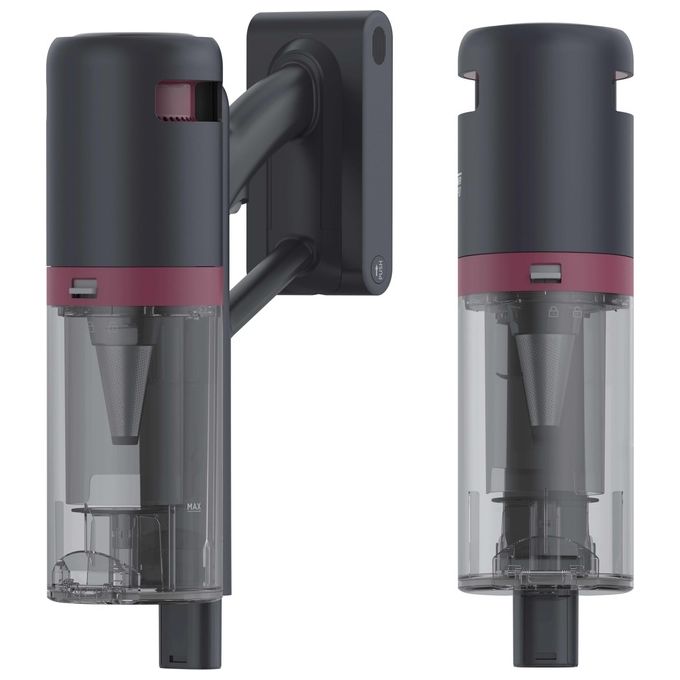 Hoover HFG10HX011 Go Scopa Elettrica Senza Filo Senza Sacchetto 0,55 L 200 W autonomia 45 min colore Grigio Magenta