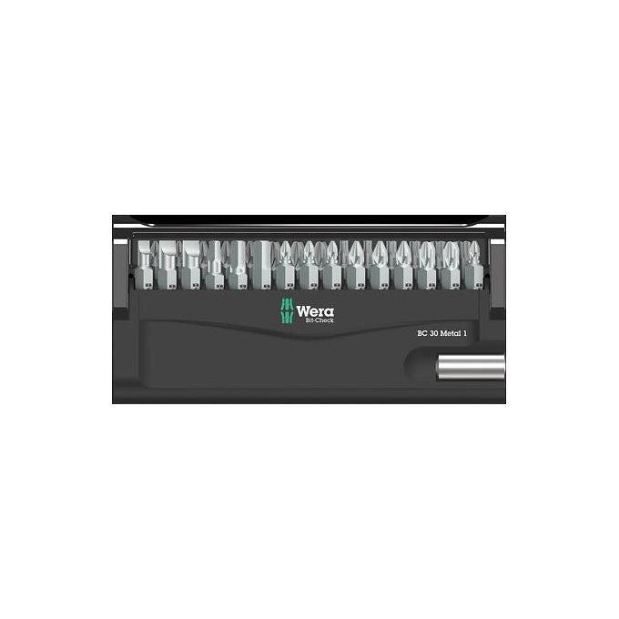 Wera Bit-Check 30 Metal 1 SB 30 Pezzi