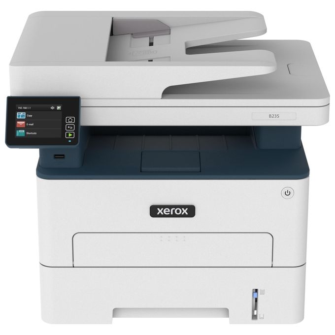 Xerox B235V_DNI B235 Stampante Multifunzione Laser A4 Monocromatica 34 ppm Fronte Retro Wireless Copia Scansione Fax Touchscreen colore Bianco