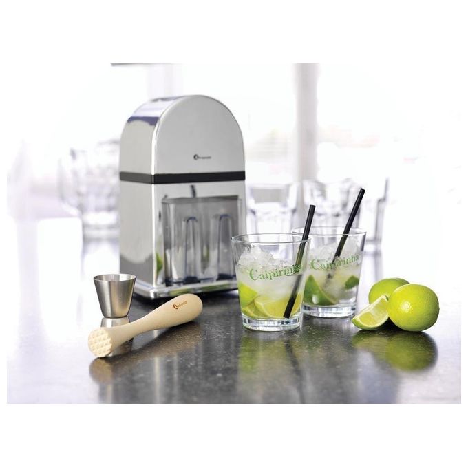 Leopold Vienna LV00165 De Luxe Tritaghiaccio Manuale Acciaio Inox colore Argento