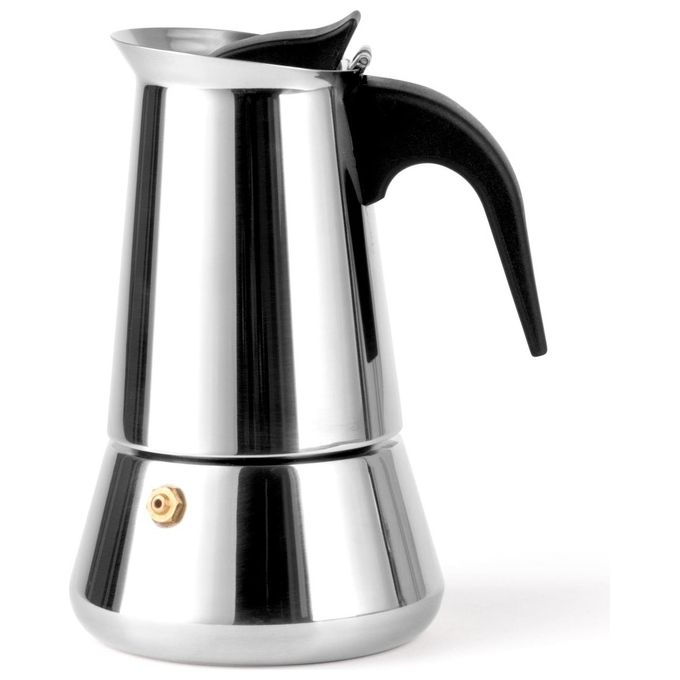 Leopold Vienna LV113002 Caffettiera Trevi inox 4 tazze