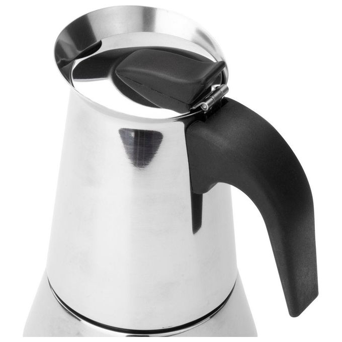 Leopold Vienna LV113002 Caffettiera Trevi inox 4 tazze