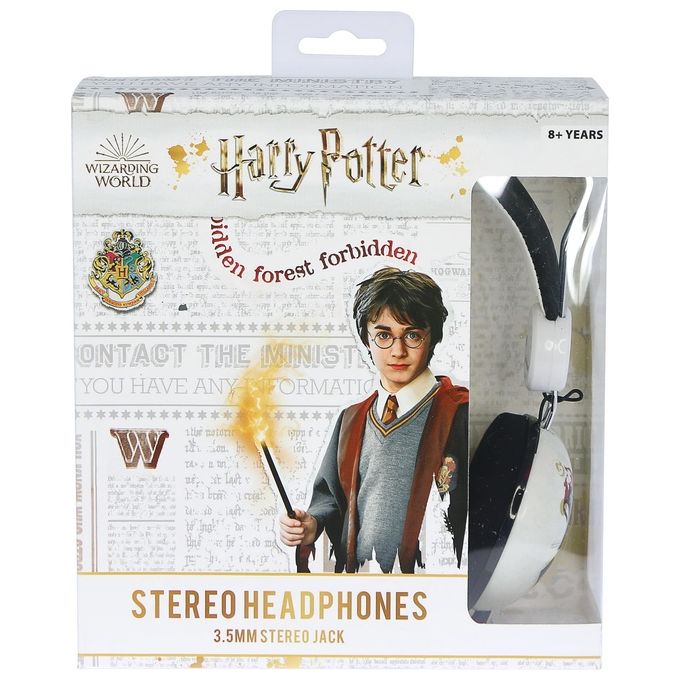 4Side Harry Potter Hogwarts Crest Dome Cuffie
