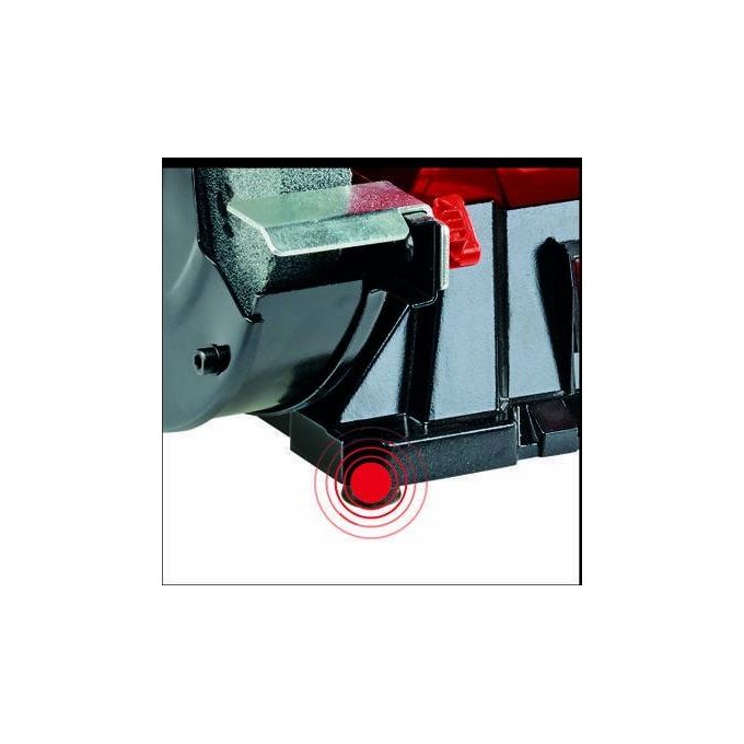Einhell 4412633 TC-BG 200 L Smerigliatrice da banco a doppia mola 400 W 2980 min^-1 K36 K60 Luce LED colore Nero