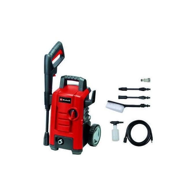 Einhell Idropulitrice TC-HP 130 Alta Pressione 1500 W con 130 Bar per Pulizia Efficace di Superfici e Accessori Inclusi