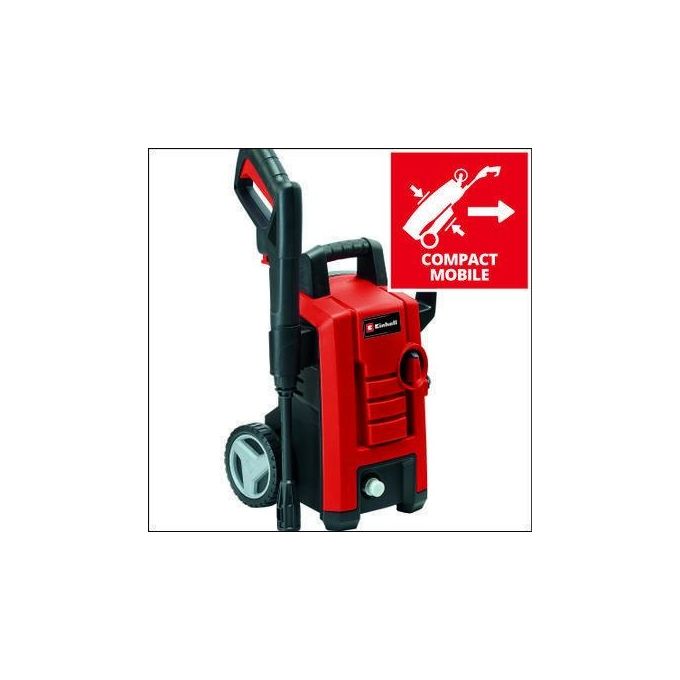 Einhell Idropulitrice TC-HP 130 Alta Pressione 1500 W con 130 Bar per Pulizia Efficace di Superfici e Accessori Inclusi