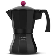 Taurus KCP9009I Black Moments Moka 9 Tazze Base e Filtro Acciaio Inox Full Induction colore Nero
