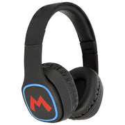 OTL Technologies SM0698 Super Mario Icon Cuffie Bluetooth Wireless Pieghevoli per Bambini 30h Bluetooth 5.0 colore Nero Blu Rosso