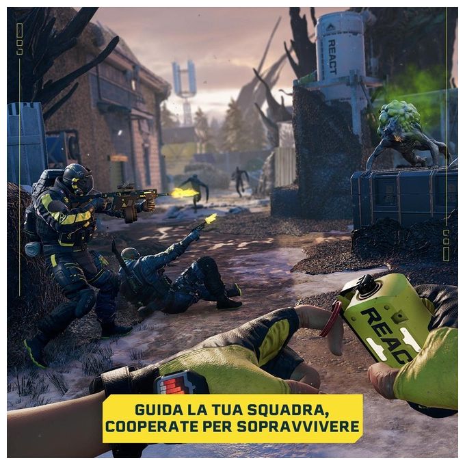 Ubisoft rainbow six extraction videogioco fps cooperativo tattico ps4 standard edition