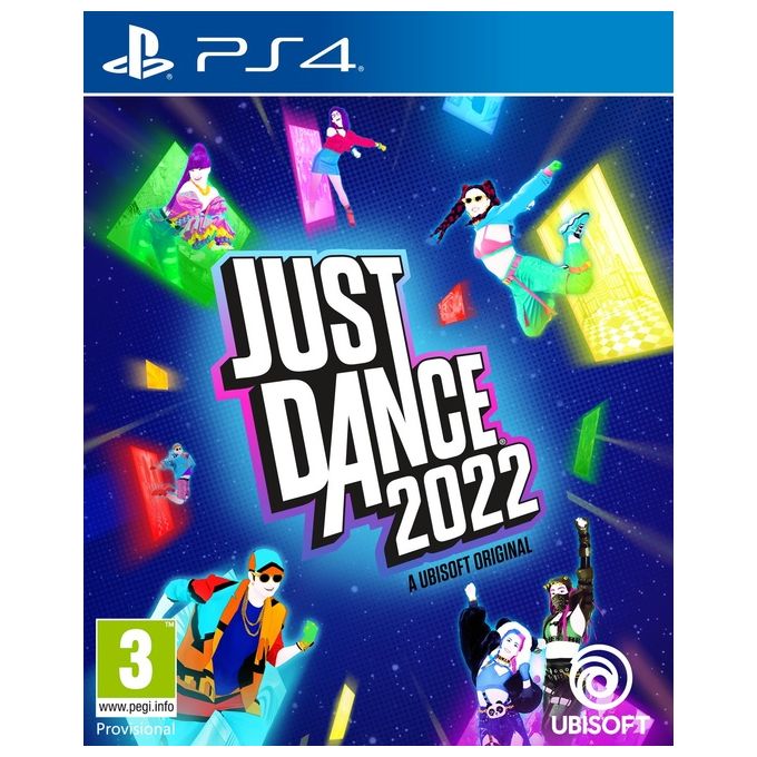 Ubisoft 300121757 Just Dance 2022 Videogioco PS4 1-4 Giocatori Coop 40 Brani PEGI 3