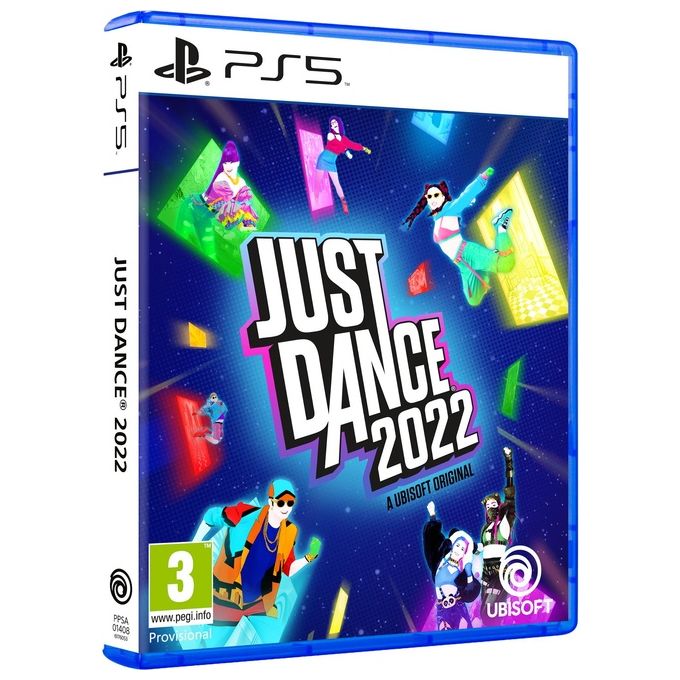 Ubisoft JUST DANCE 2022 Videogioco Musicale PlayStation 5 40 Brani PEGI 3 Multigiocatore Just Dance Unlimited