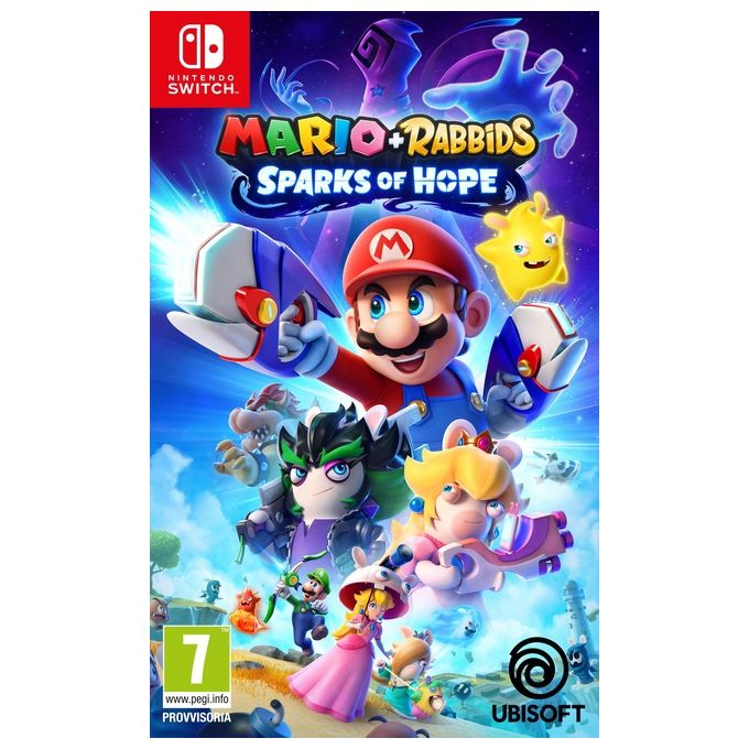 Ubisoft 300121706 Mario Rabbids Sparks of Hope Videogioco Nintendo Switch Gioco di Strategia e Azione PEGI 7