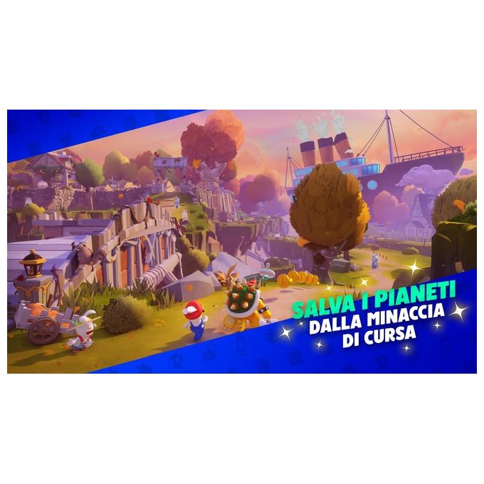 Ubisoft 300121706 Mario Rabbids Sparks of Hope Videogioco Nintendo Switch Gioco di Strategia e Azione PEGI 7