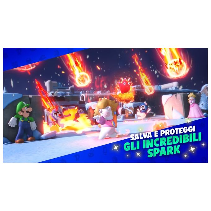 Ubisoft 300121706 Mario Rabbids Sparks of Hope Videogioco Nintendo Switch Gioco di Strategia e Azione PEGI 7