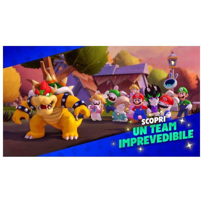 Ubisoft 300121706 Mario Rabbids Sparks of Hope Videogioco Nintendo Switch Gioco di Strategia e Azione PEGI 7