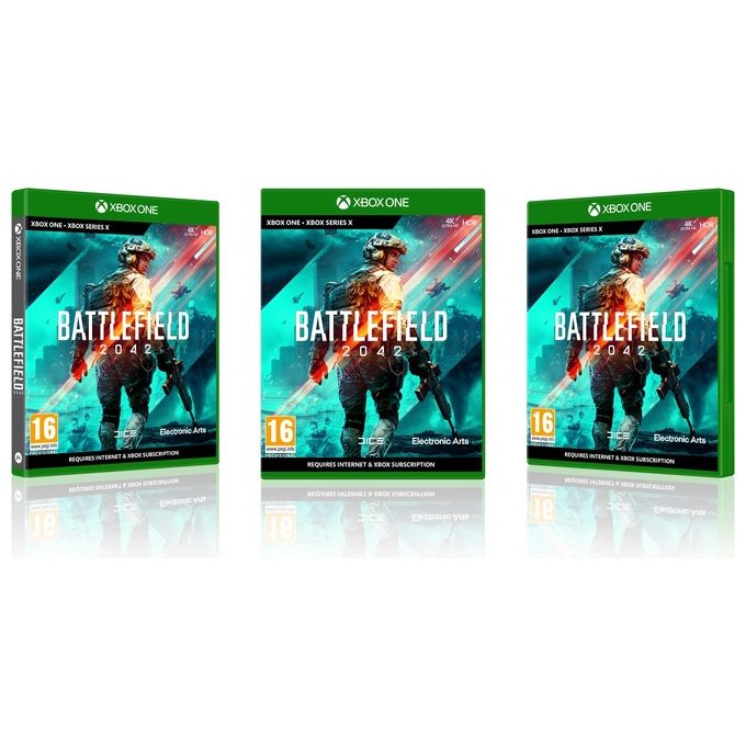 Electronic Arts 1068634 Battlefield 2042 Videogioco FPS Standard Supporto Fisico Blu-ray Lingua Italiano Inglese Piattaforma Xbox One colore Nero