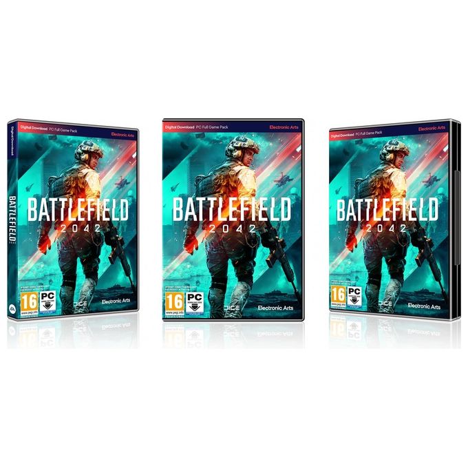 Electronic Arts BATTLEFIELD 2042 PC Codice in una Scatola (CIAB) Sparatutto in Prima Persona Fino a 128 Giocatori Lingua Italiano colore Nero