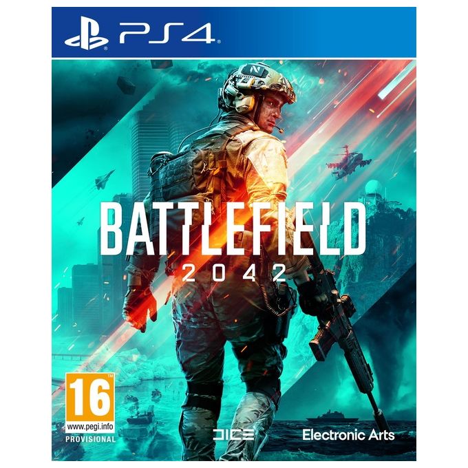 Electronic Arts BATTLEFIELD 2042 Gioco PS4 FPS Sparatutto Standard Edition PlayStation 4 Supporto Fisico PEGI 16