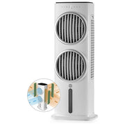 Macom 988 Enjoy Relax Power Double Wind Raffrescatore Evaporativo 90W 10L fino a 100 m² colore Bianco