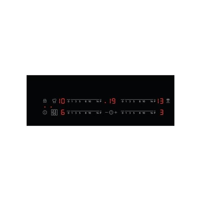 AEG IKE64473IB Serie 6000 Piano cottura a induzione 60 cm 4 zone FlexiBridge Hob2Hood Touch colore Nero