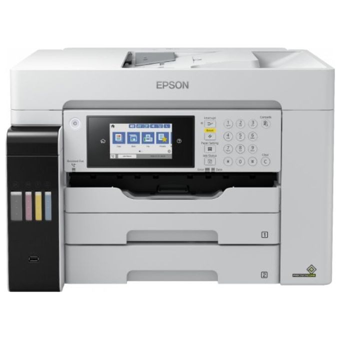 Epson C11CH71405 EcoTank ET-16680 Multifunzione A3 25 ppm Wi-Fi Duplex LCD 10,9 cm colore Nero Grigio