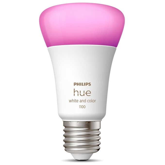 Philips Hue White and Color Ambiance Lampadina E27 75W - Illuminazione Smart per Casa