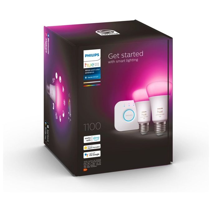 Philips Hue White and Color ambiance Starter KIT_ E27