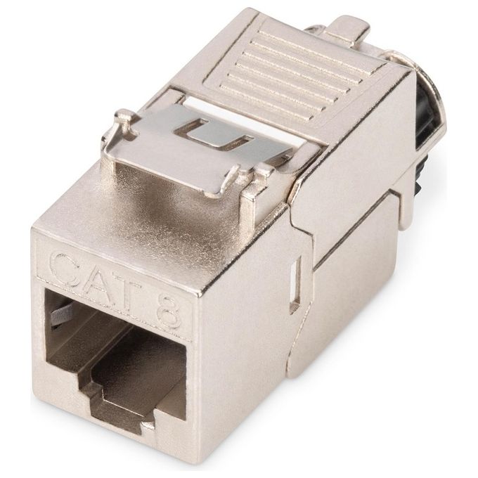 Digitus Keystone Jack per Reti Cat 8.1 Schermato ToolFree
